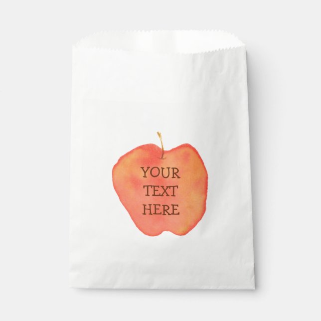 Apple Custom Favour Bags (Front)