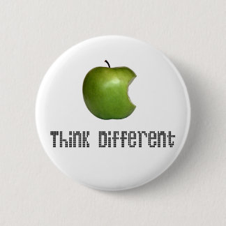Apple Denk (mal) Anders 6 Cm Round Badge