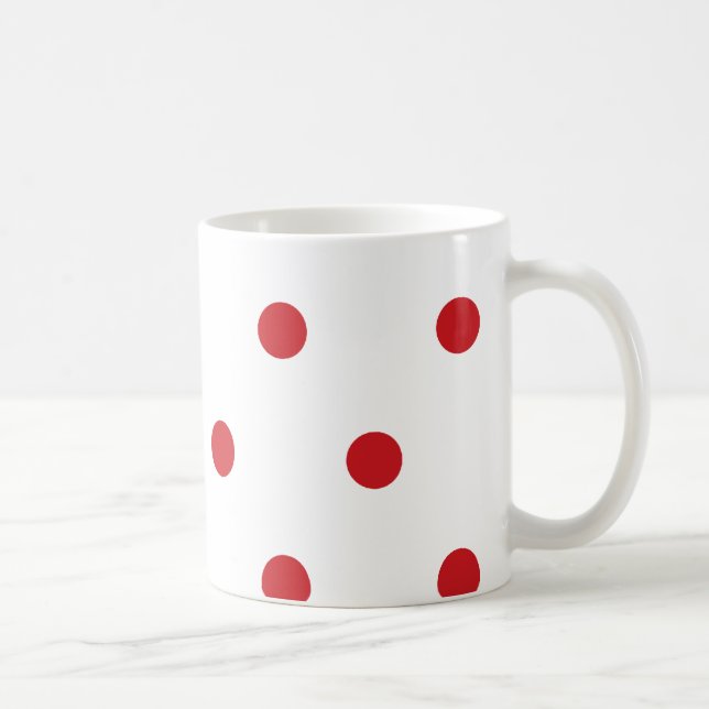 Apple Dots Coffee Mug (Right)