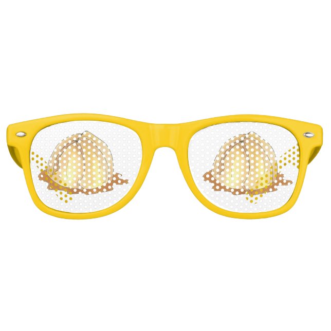 Apple Dumplings Amish Pennsylvania PA Dutch Food Retro Sunglasses (Front)