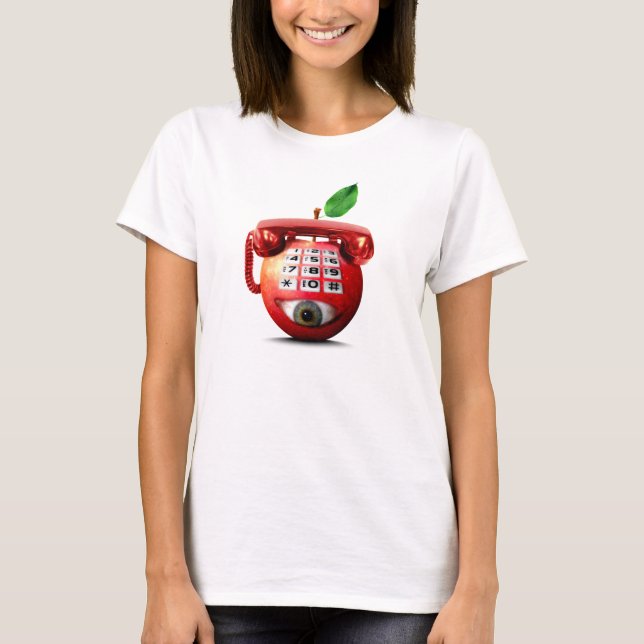 Apple Eye Phone T-Shirt (Front)