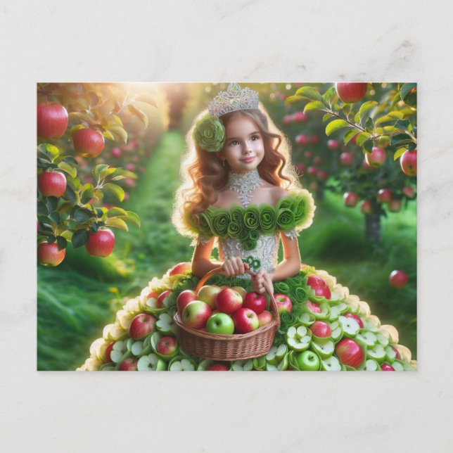 Apple Fairy Postcard (Front)