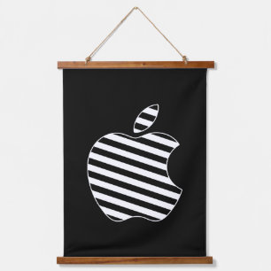 Apple Fan Art Logo Hanging Tapestry