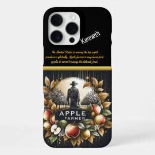 Apple Farmer Harvesting His Orchard iPhone 16 Pro Max Case