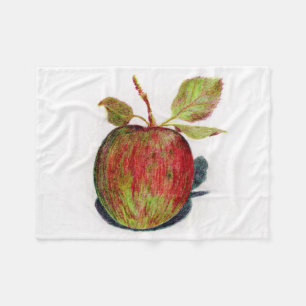 Apple Fleece Blanket