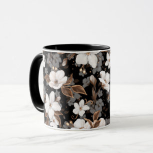 Apple flowers mug