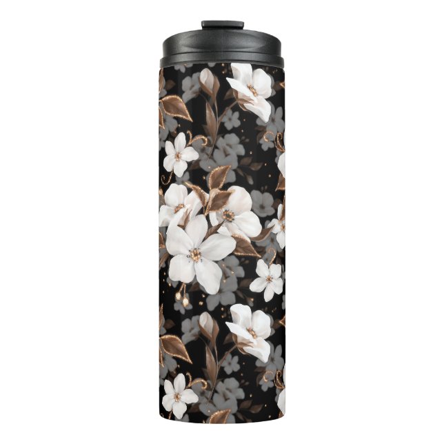Apple flowers thermal tumbler (Front)
