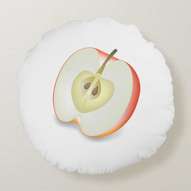 APPLE FOOD ROUND CUSHION (Back)