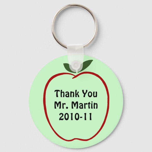 Apple for the Teacher - Keychain (Front)