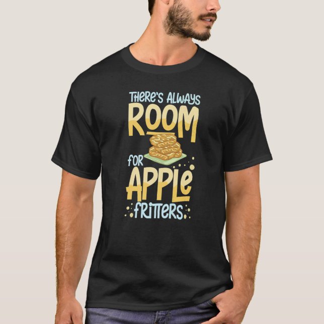 Apple Fritter Recipes Donuts Bread Gluten Free Veg T-Shirt (Front)