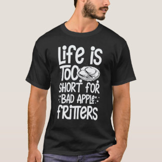 Apple Fritter Recipes Doughnuts Bread Gluten Free T-Shirt