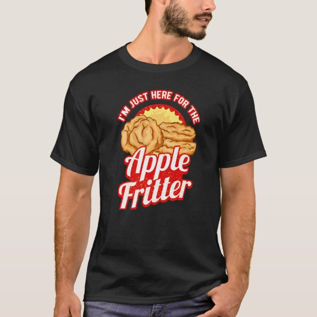 Apple Fritter Recipes Doughnuts Bread Gluten Free  T-Shirt (Front)