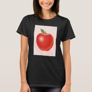 Apple Fruit Food Vegan Vitamins Fruit Apple T-Shirt