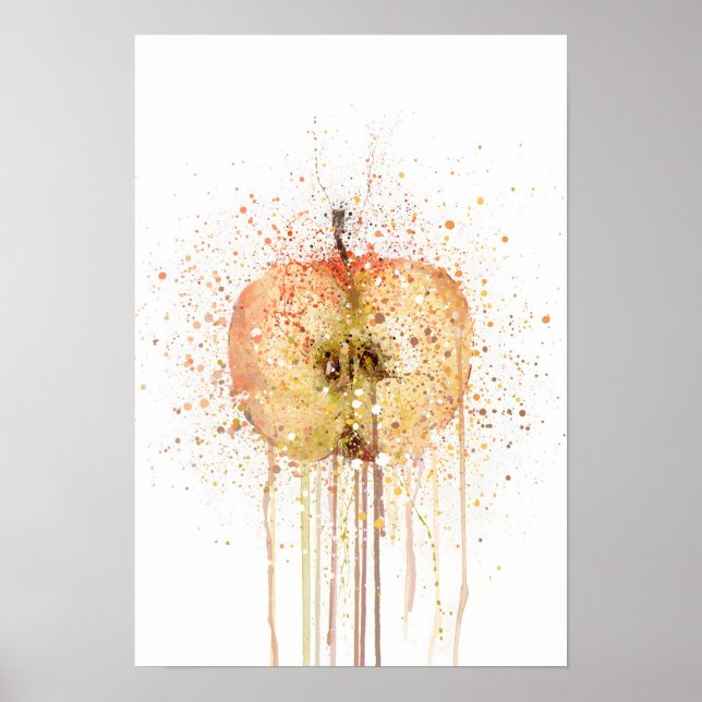 Apple Fruit Poster (Front)