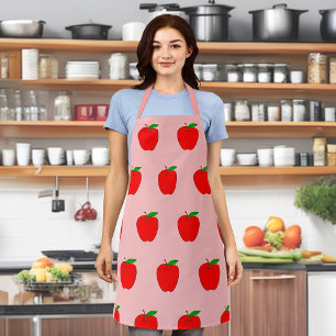 Apple Fruit Seamless Pattern on Apron