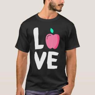 Apple fruit Summer Vegan Apple Juice T-Shirt