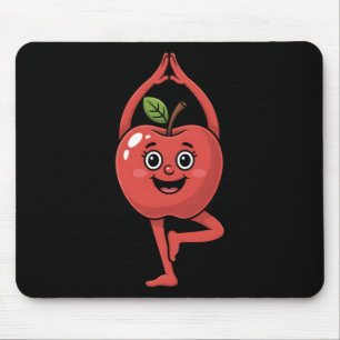 Apple Fruit Yoga Mouse Mat
