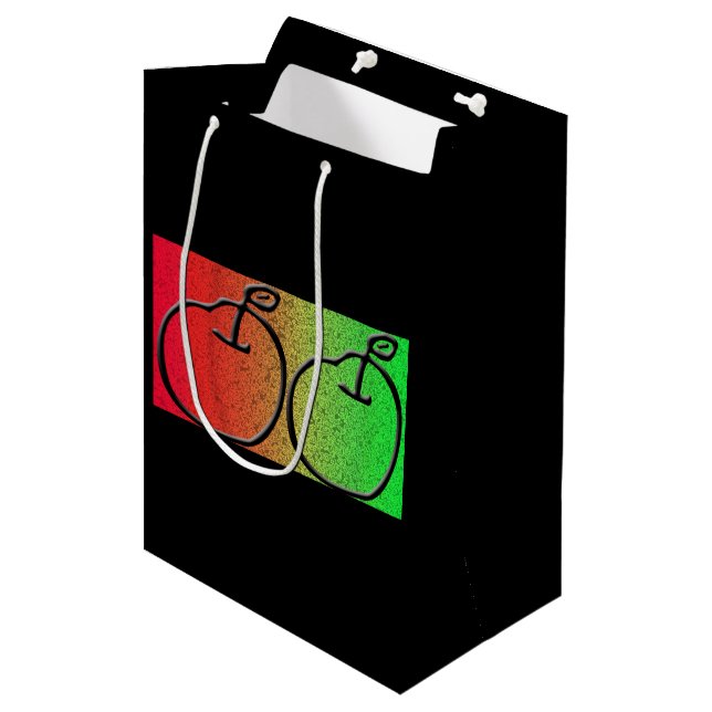 Apple Gift Bag (Front Angled)