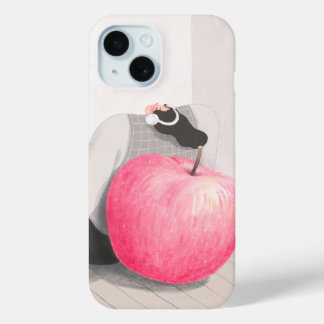 Apple & girl  iPhone 15 case