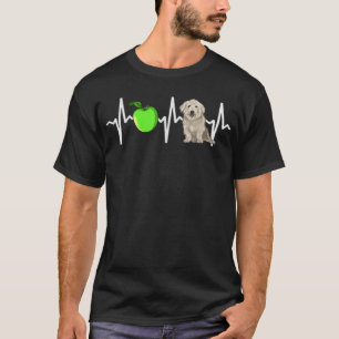 Apple Glen of Imaal Terrier Heartbeat Dog Lover T-Shirt