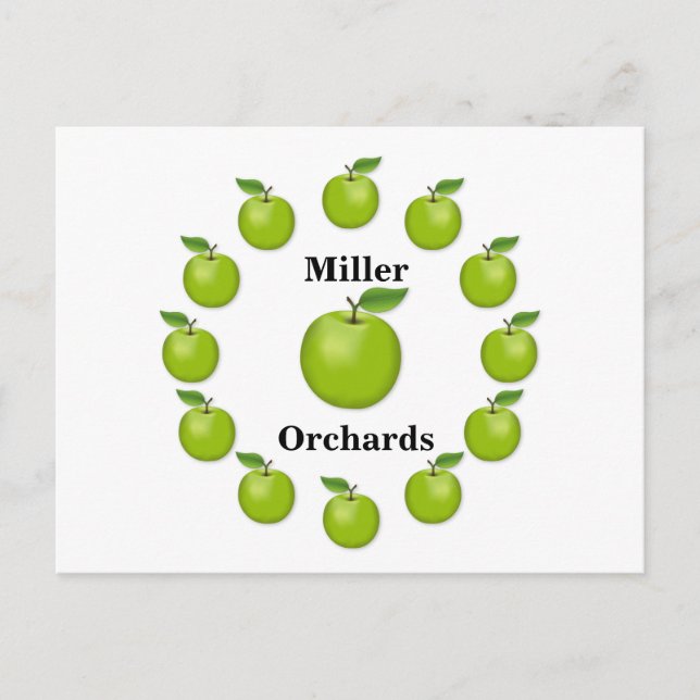 Apple, Granny Smith Postcard (Front)
