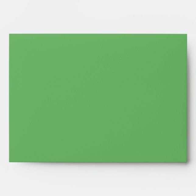 Apple Green 5x7 Envelopes (Front)