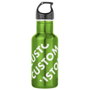 APPLE GREEN Custom Stainless Steel Water Bottle