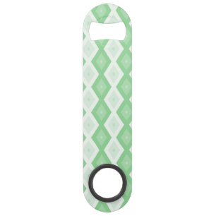 Apple green diamond pattern