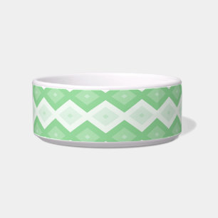 Apple green diamond pattern bowl