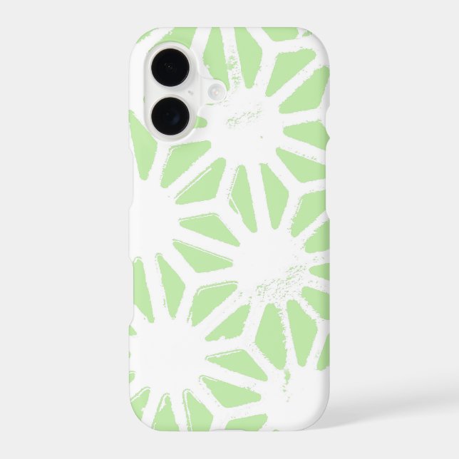 Apple green geometric pattern (Back)