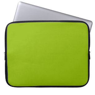 Apple green (solid color)  laptop sleeve