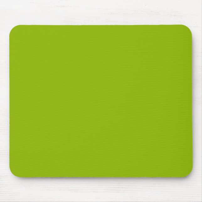 Apple green (solid color)  mouse mat (Front)