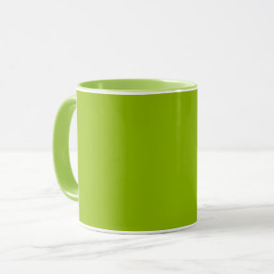 Apple green (solid colour)  mug