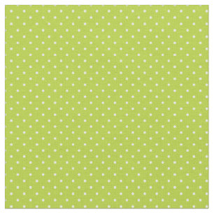 Apple Green Tiny Dots Fabric