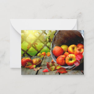 Apple Harvest Card