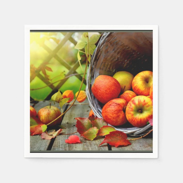 Apple Harvest Napkin (Front)