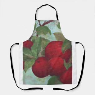 Apple Harvest, Red and Green  Apron