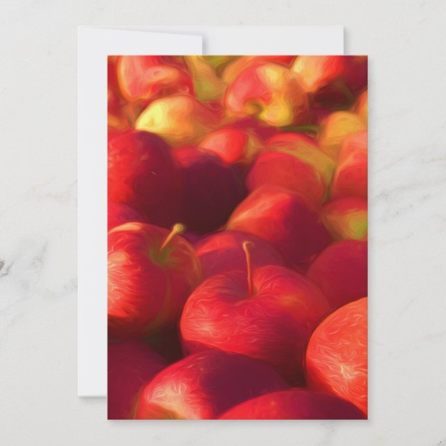 Apple Harvest Thank You Card (Front)