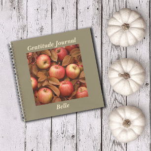 Apple Harvest Thanksgiving Custom Name Purpose Notebook