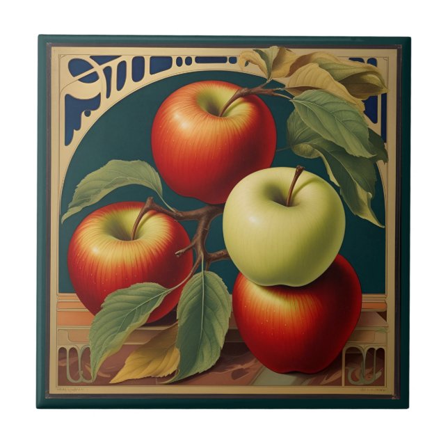 Apple Harvest Tile (Front)