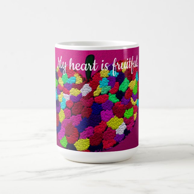 Apple Heart Coffee Mug (Center)