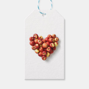 Apple Heart Gift Tags