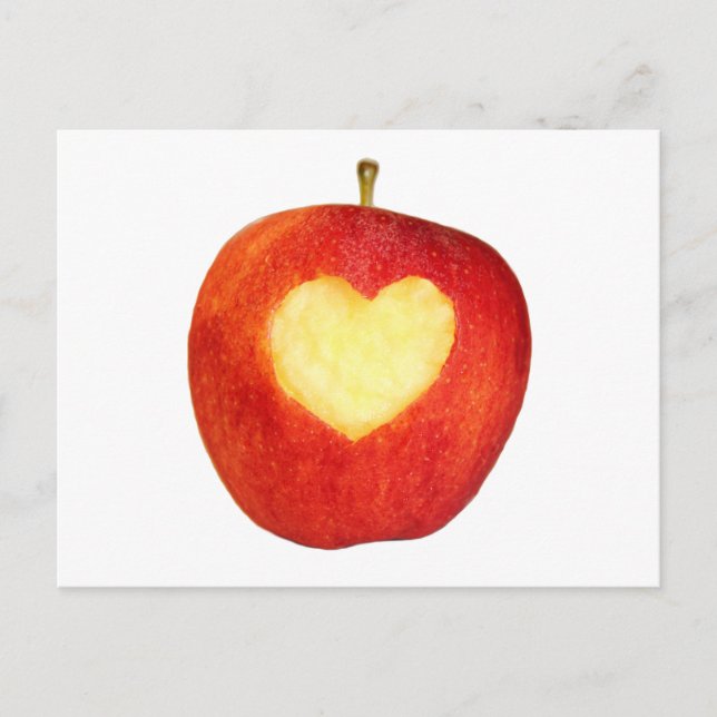 Apple Heart Postcard (Front)