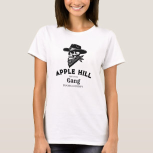Apple Hill Gang Bucks County,Western,Fun,Simple T-Shirt