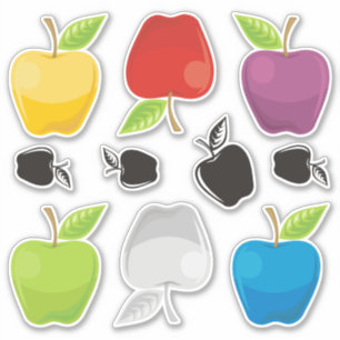 Apple Icon Set Contour Stickers