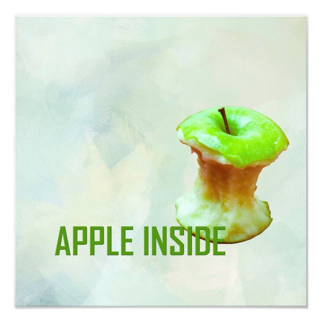Apple Inside Photo Print (Front)