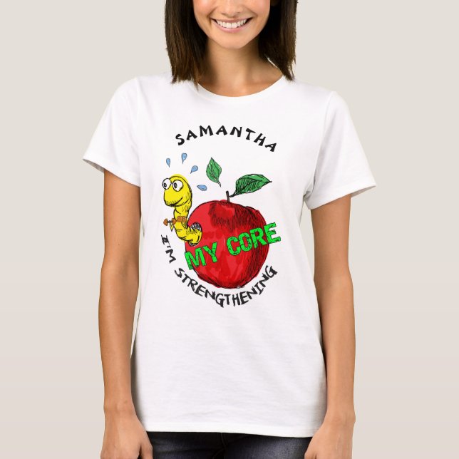 Apple invader custom T-Shirt (Front)