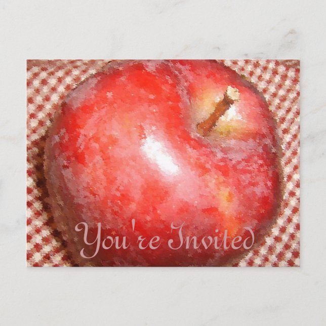 Apple Invitation (Front)