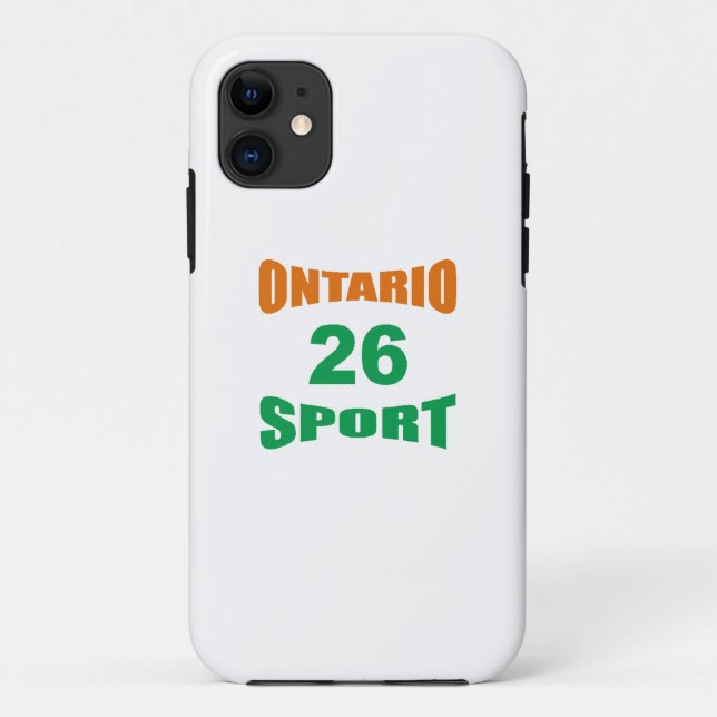 Apple iPhone11 Case  ONTARIO  SPORT 26 (Back)