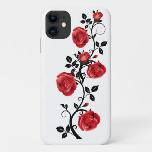 Apple iPhone 11 Case-Rose Vine iPhone 11 Case